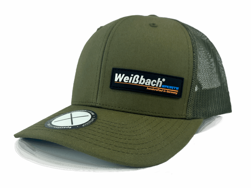 CAP TRUCKER olive 1 Trucker Cap